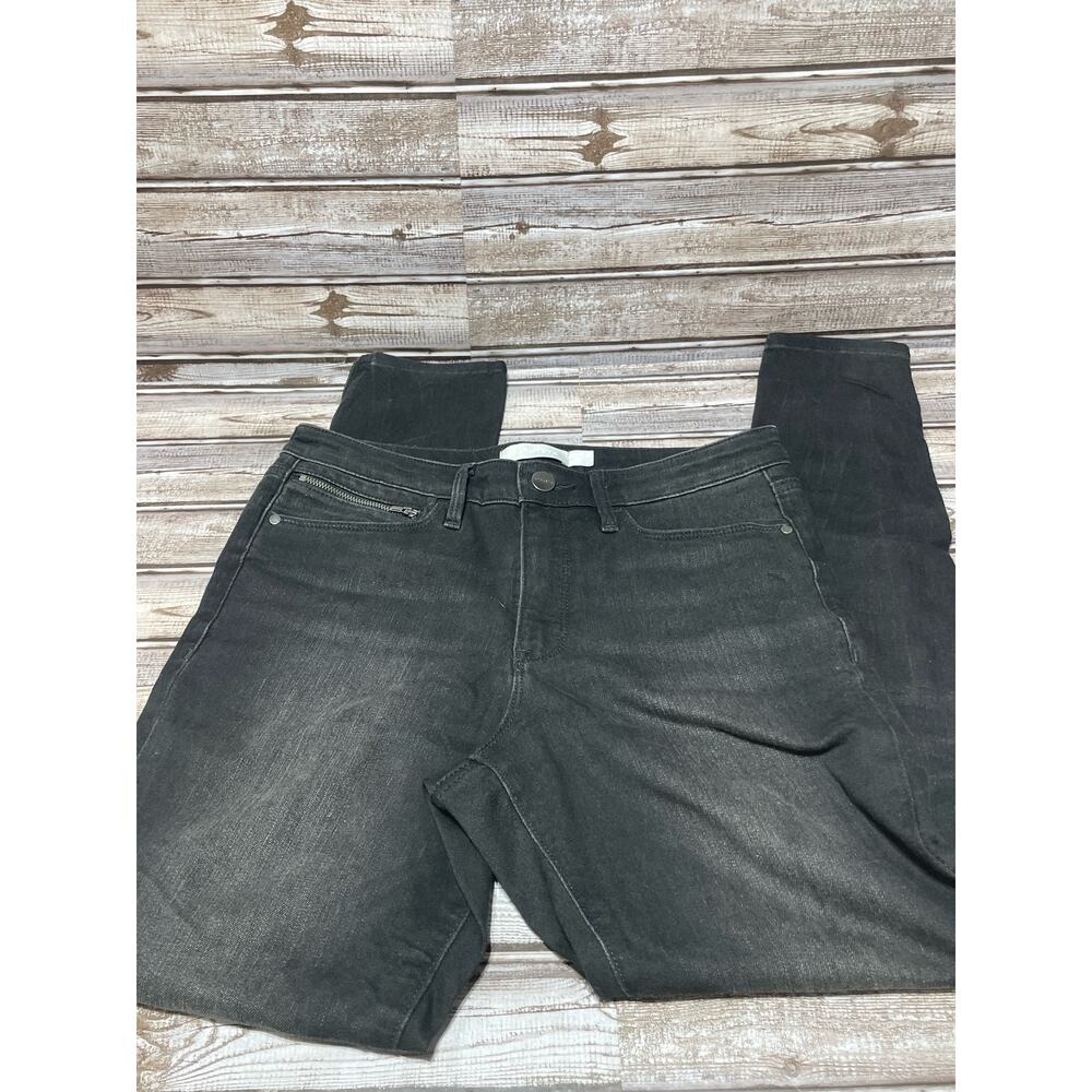 Athleta Women's Pants Black Skinny Zipper Ankle Size 6